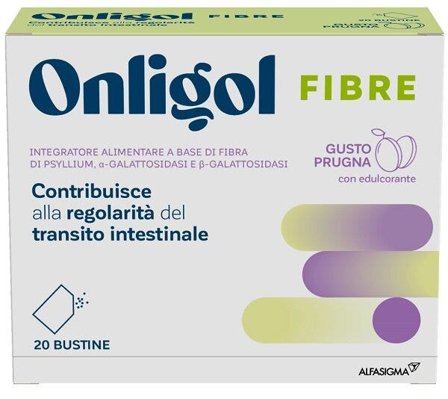 Onligol Fibre Gusto Prugna 20 Bustine
