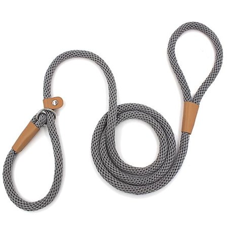 Koiran Talutin Liukujohto Pikalukko Köysitalutin, Vahva Punottu Koiran Koulutustalutin Ei Vetoa Koiran Vetoköysi Pienille Keskikokoisille Ja Suurille 