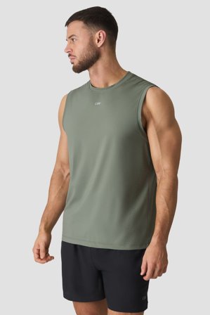 ICANIWILL - Ignite Tank Sea Green- Tanks - Heren - sportkleding van ICIW