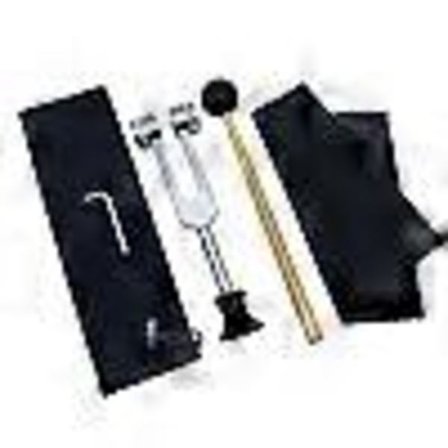 Stemmegaffel 528HZ med klubbe for helbredende chakraer, lydterapi, opprettholder perfekt harmoni i kroppen