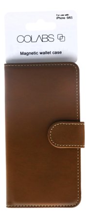 COLABS Magnetic Wallet Case IP6/6S BROWN