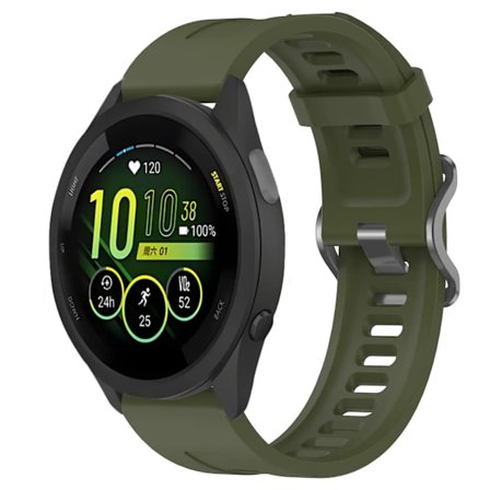 22mm Silikonarmband för Garmin Forerunner 965 265 255 955 265 Music Sport Andningsbart Armband för Garmin Venu 3 2/Vivoactive 4