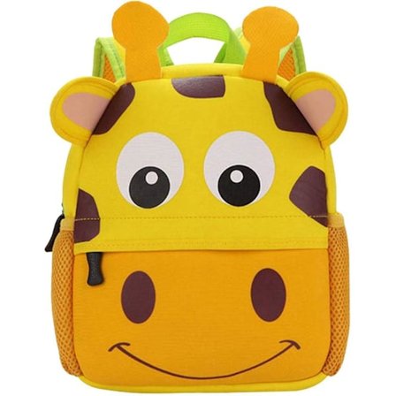 Barnehagesekk for gutter, små dyretegneserie skolesekker for 3-5 åringer