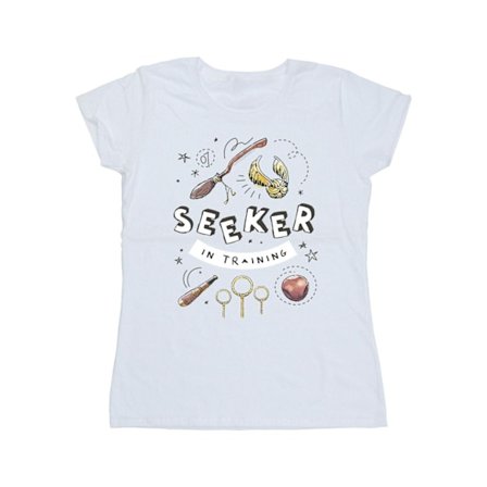 Harry Potter Dam/Kvinnor Seeker In Training Bomull T-shirt L