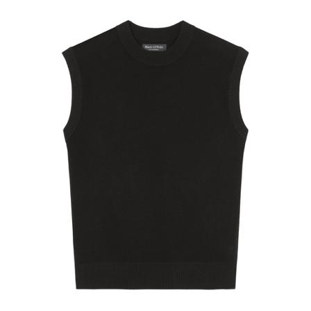 Marc O'Polo Sleeveless Strik Sort, Herre Slipover