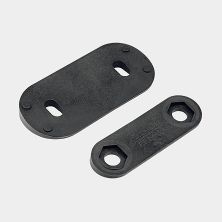 Ronstan C-Cleat Medium; Vinkelplatta till