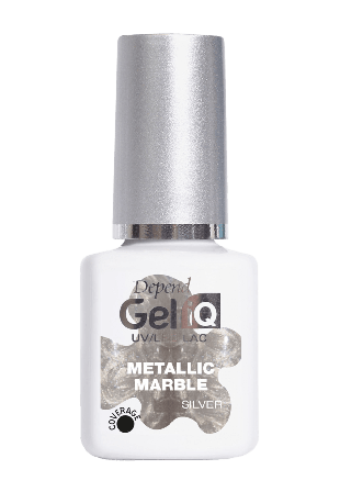 Depend Gel iQ Metallic Marble Nagellack Dam 5 ML
