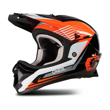Casco Bambino O'Neal 1SRS Nero-Arancio M 49-50cm