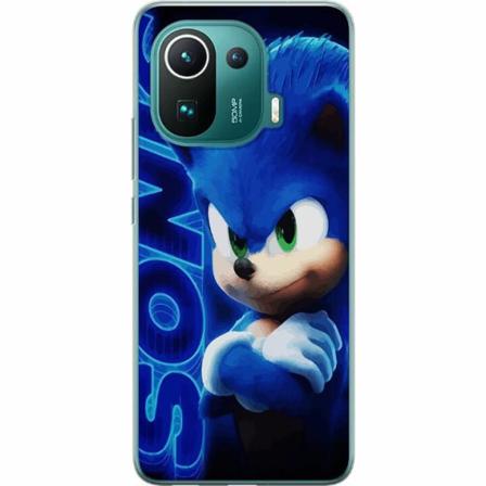 Xiaomi Mi 11 Pro Genomskinligt Skal Sonic The Hedgehog