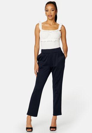 Happy Holly Alessi soft suit pants Navy Klær