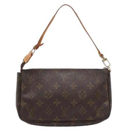 Louis Vuitton Vintage, Pre-owned Pochette Accessoires Monogram Bag Bruin, Dames, Maat:ONE Size