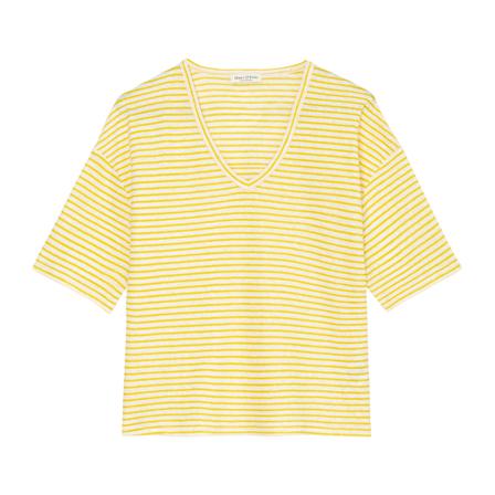 Marc O'polo - T-shirts - Gul - Dam - Storlek: S, Dam, Storlek: S