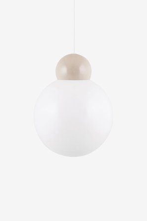 Globen Lighting - Riippuvalaisin Ripley 25 - Beige - Riippuvalaisimet - - Homeroom