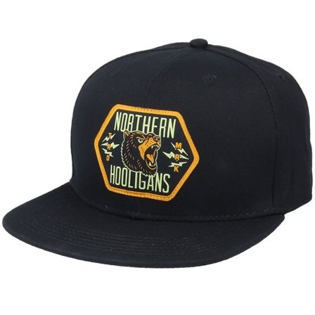 Northern Hooligans - Svart snapback Keps - Bears Black Snapback @ Hatstore