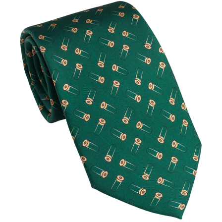 Laksen M's Cartridge Silhouette Tie British Racing Green