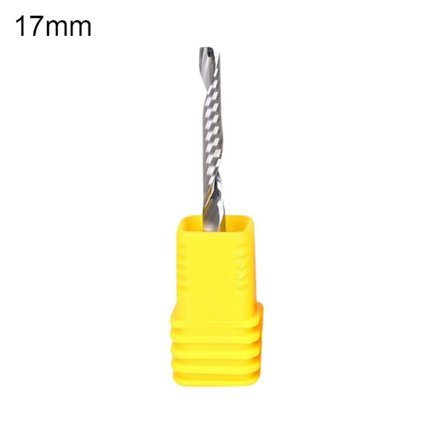 Endefræser Spiral hårdmetal fræser 17MM