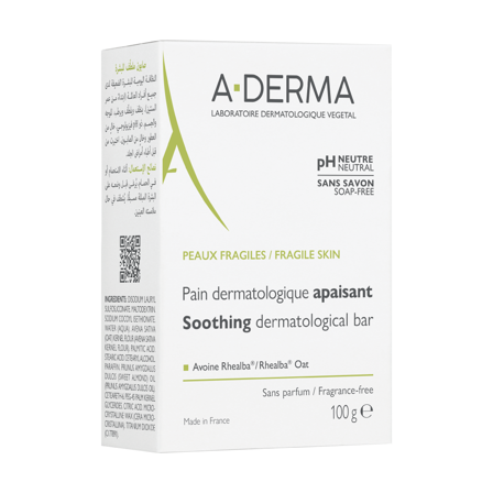 A-Derma Cleansing Bar, 100 g