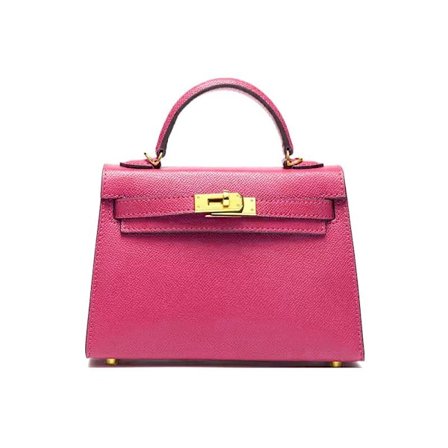 Chic Rosa Rouge Stor Axelväska 28x12x21cm Stilren och Mångsidig