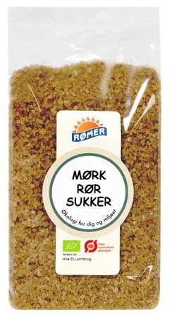 Rømer Rørsukker Mørk Ø 500 g, Helse & Madvarer, Madvarer, Konserves