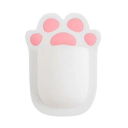 Silikon Tandborsthållare Duschhållare VIT Vit