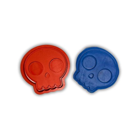 Halloween kakskärare fladdermus ghost skull pumpa kista