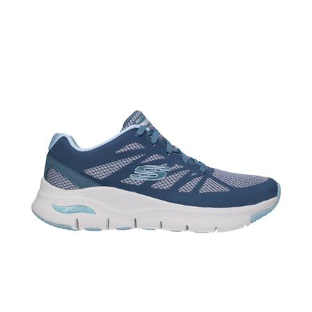Skechers - Sneakers - Blå - Dam - Storlek: 40 Eu, Dam, Storlek: 40 EU