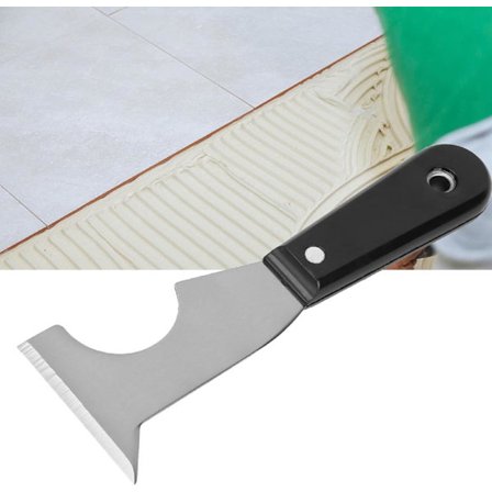 Rustfritt stål flat skrape maling flat skrape sparkel klistremerke håndh