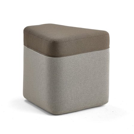 Siddepuf POINT, brun, sand