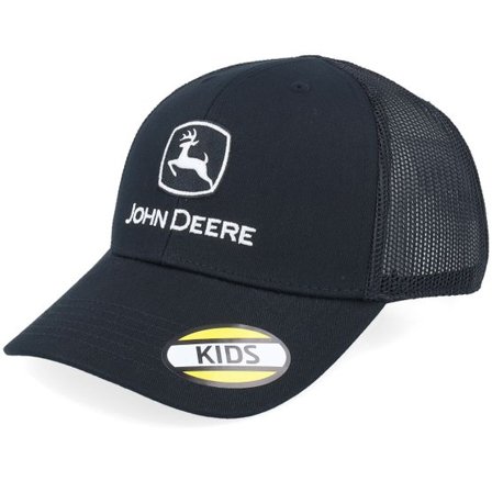 John Deere - Svart trucker Keps - Kids Current Tm Black Trucker @ Hatstore