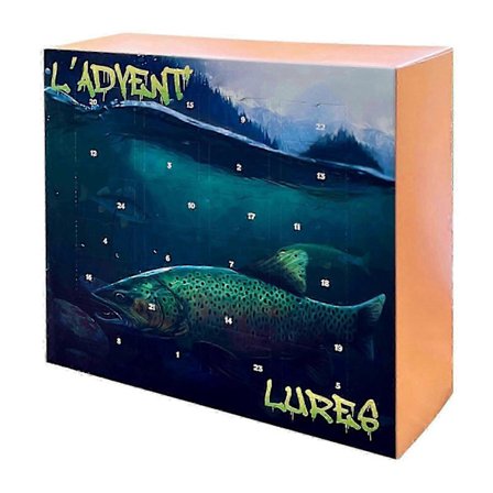 Fiskesluk adventskalender 24 dager fiskesett [HK]