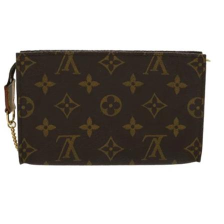Louis Vuitton Vintage, Pre-owned Canvas pouches Bruin, unisex, Maat:ONE Size