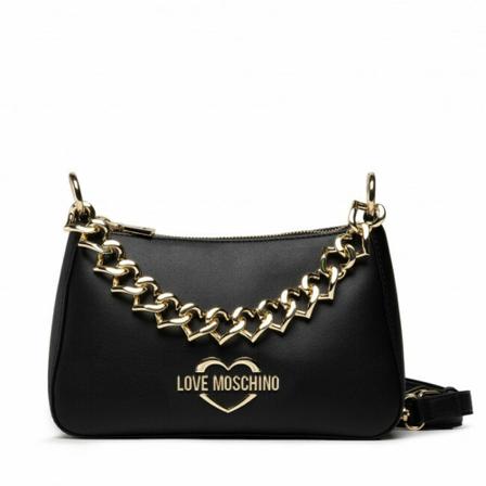 Moschino, Shoulder Bags Czarny, Kobieta, Rozmiar: ONE Size