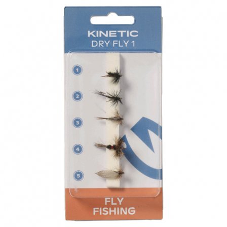 Kinetic Dry Flies (5pcs) 1