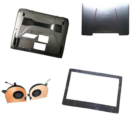 Lcd Top Cover, Front Bezel Bottom Base Case Cover För Asus Lapto
