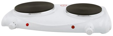 Wilfa 603821 Kokeplate dobbelthelling, 700 W og 1500 W, Kjøkken