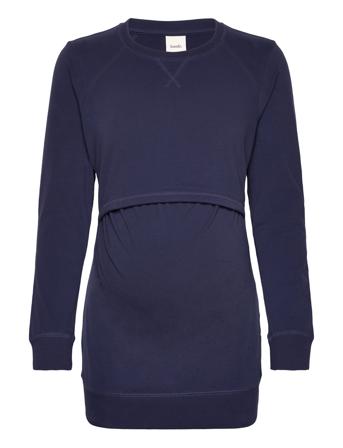 B Warmer Sweatshirt Sweat-shirt Genser Marineblå Boob*Betinget Tilbud