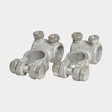 Polklemmen 1852-Marine, plus / minus, max 60 mm², 2-pack - Boot
