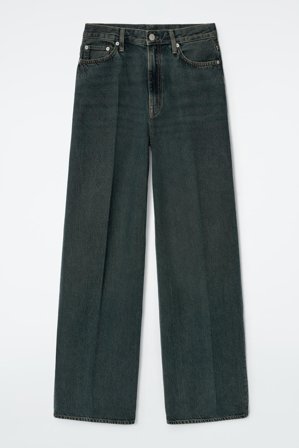 COS Women's Tide Wide Leg Jeans in Blue