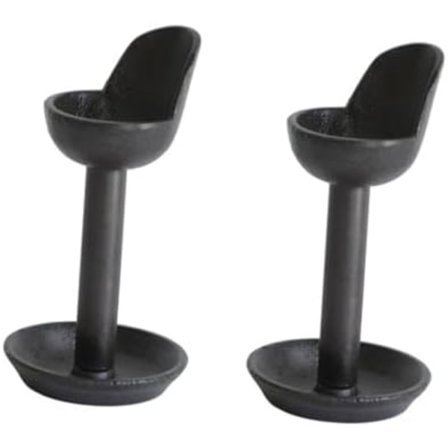 8,5x16,5cm 2 stycken Vintage Ljusstake Halloween Semester Ljusstake Fest Dekoration Te-Ljus