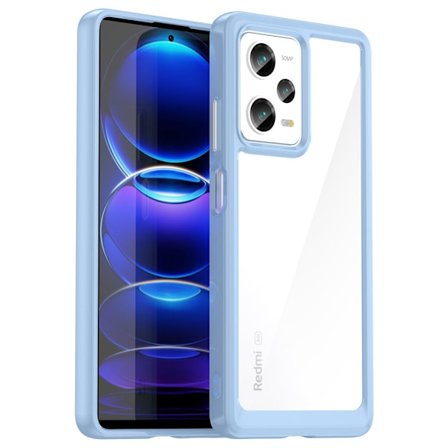 Xiaomi Redmi Note 12 Pro / Xiaomi Redmi Note 12 Pro Speed / Xiaomi Poco X5 Pro älykäs akryylikansi - Sininen