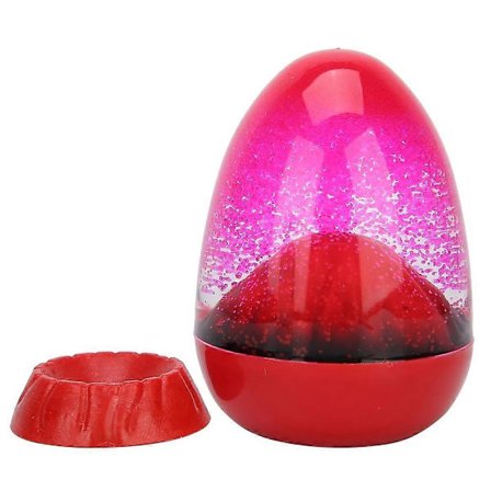 Unik Form Sandklocka Dekor med Bas Hem Bord Ornament Barn Födelsedagspresent