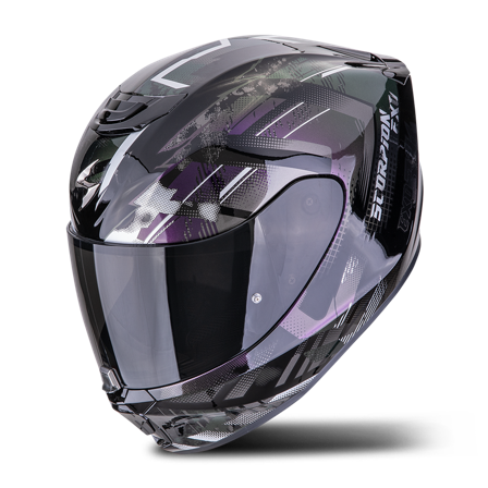 Cască Integrală Scorpion EXO-391 Clutter negru/cameleon M