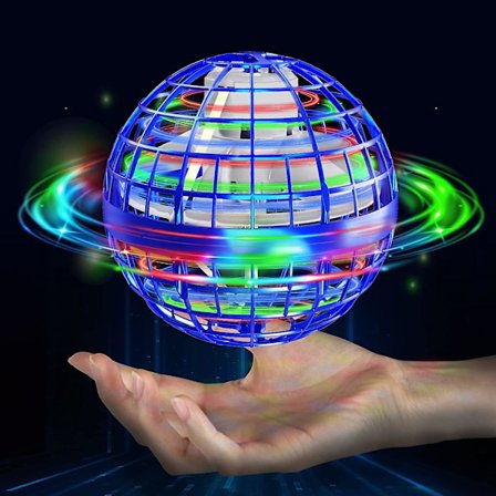 Semai Flygende Ball Leker Hover Ball Kontroller Fly Orb For Barn Voksen Mini Drone Flygende Spinner Ball Med 360 Roterende Rgb Lys Utendørs Innendørs 