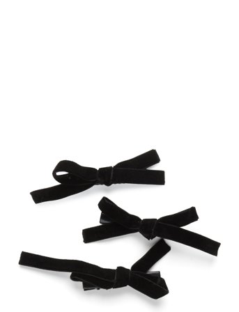 Rosella Trippel Bow 3Pcs Black Pipol's Bazaar
