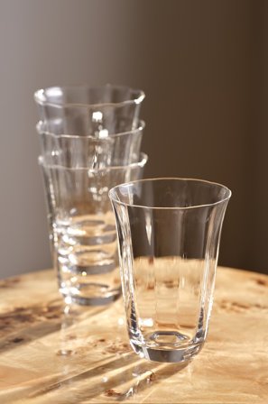 Jotex - Glass Highball 4-pakning Gjennomsiktig - TULIP - Kjøp Drikkeglass hos Jotex