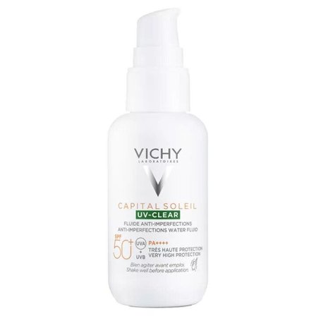 Vichy Capital Soleil UV-Clear Fluido Anti-Imperfezioni SPF50+