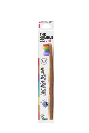 The Humble Co. Brush Kids Proud Edition, Ultrasoft, Flerfarget, 1 stk.