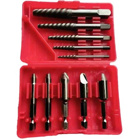 Professionell skruvutdragare för bilreparationer och hemförbättring med verktyg i olika storlekar