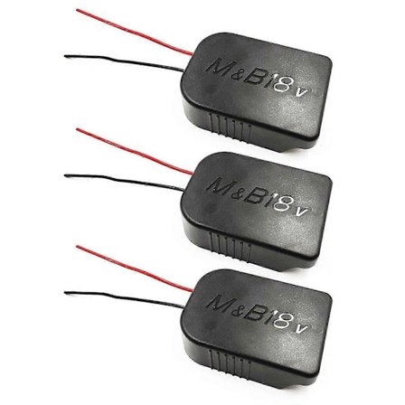 Adapter egnet til MAKITA & BOSCH 18V Batteri Strøm Mount Connector Adapter (Fww)