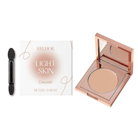 Højtdækkende farvet ler CC Undereye Corrector Hydrerende Concealer til kvinder